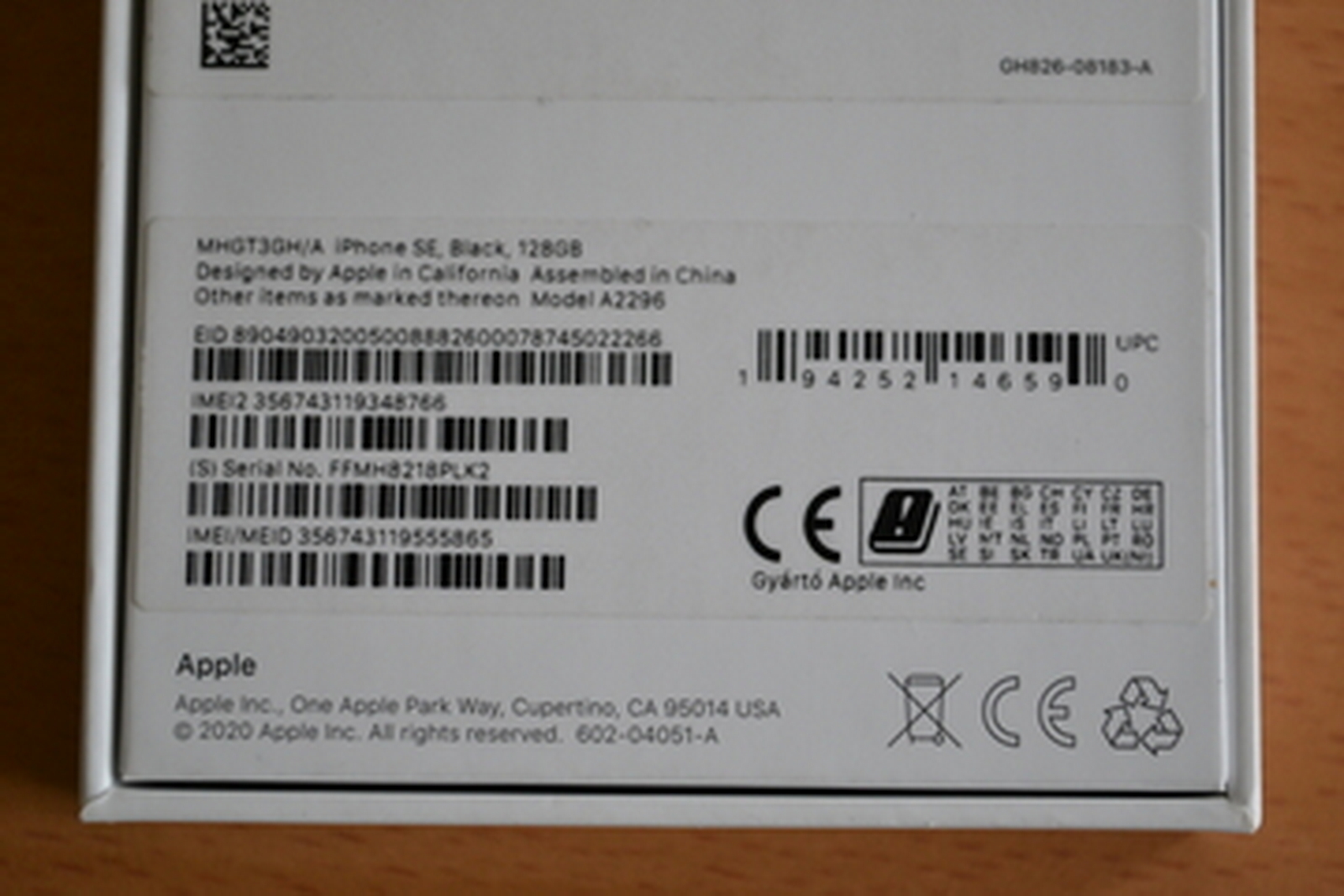 iPhone SE 2020 128GB 5