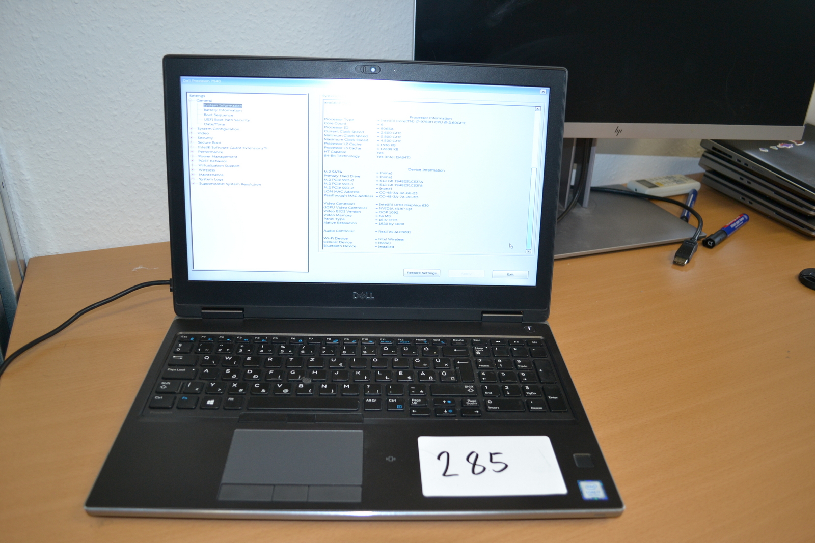 Dell Precision 7540