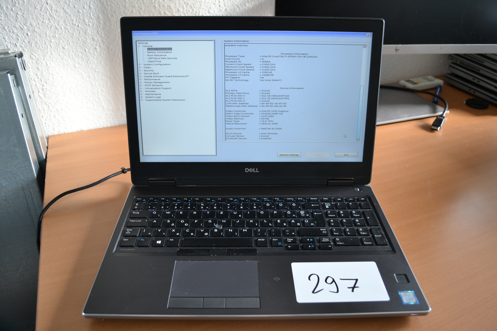 Dell Precision 7540