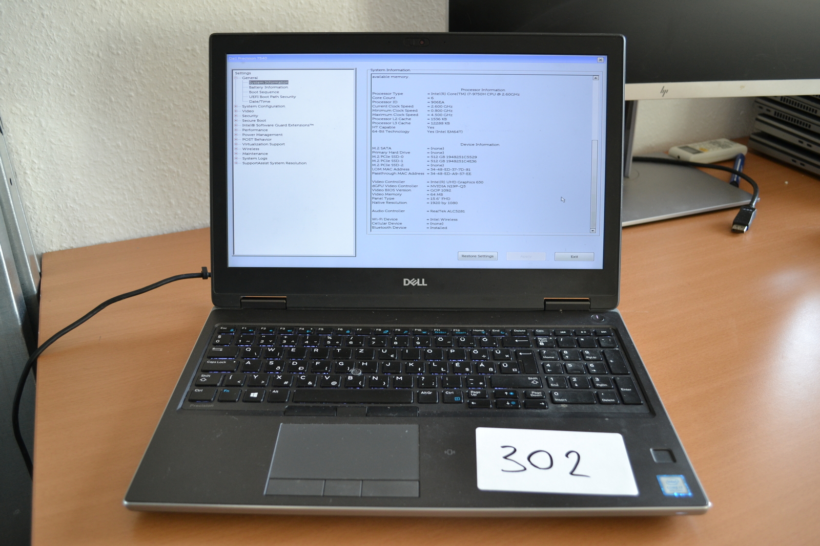 Dell Precision 7540