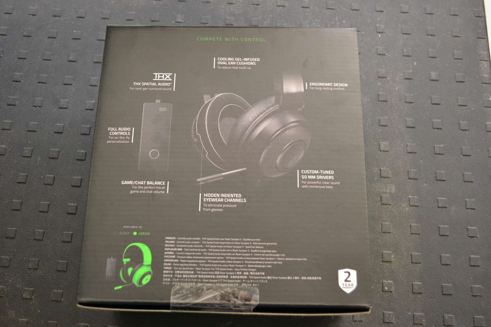 Razer Kraken fejhallgató 3