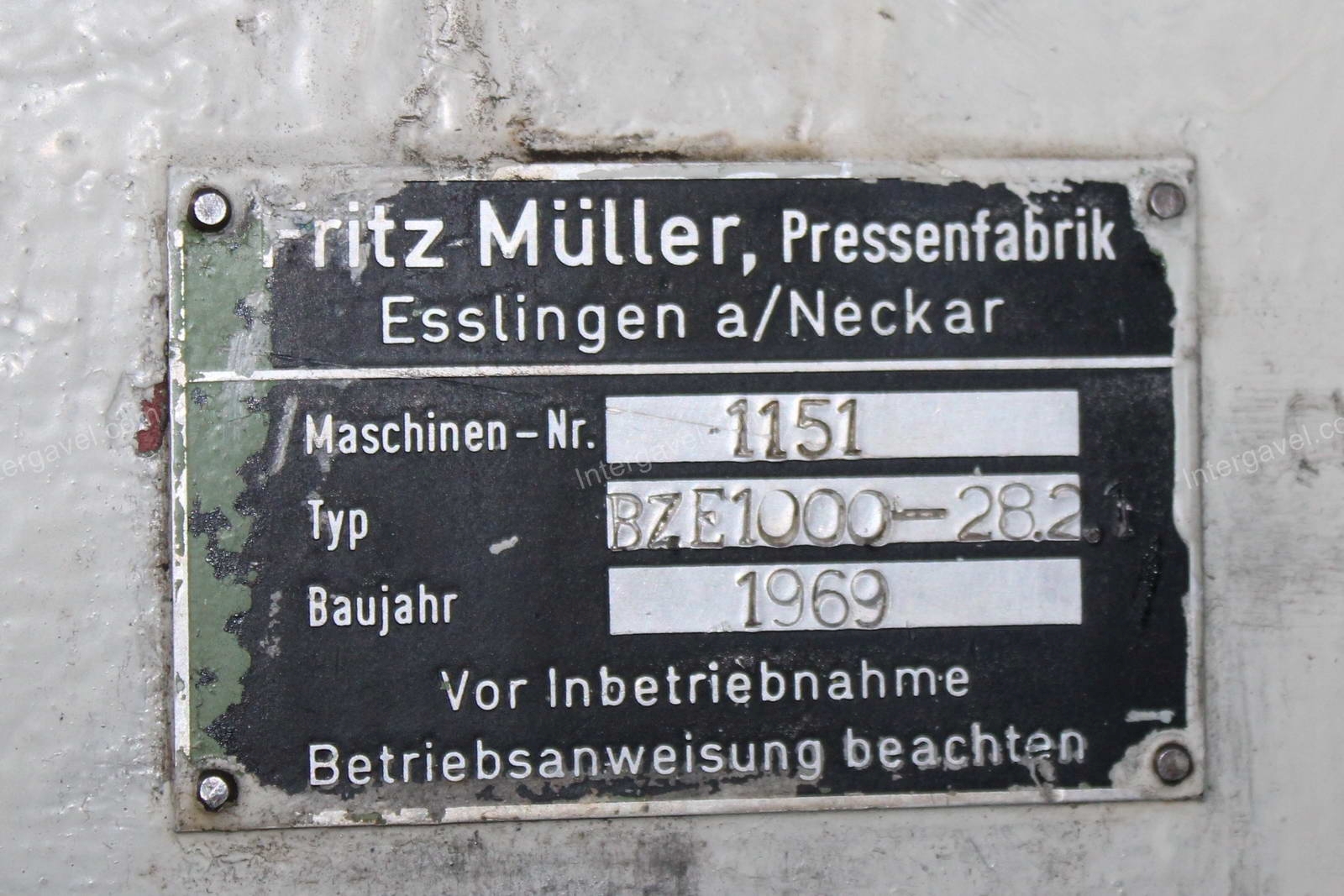 Présgép 1000 tonna 2