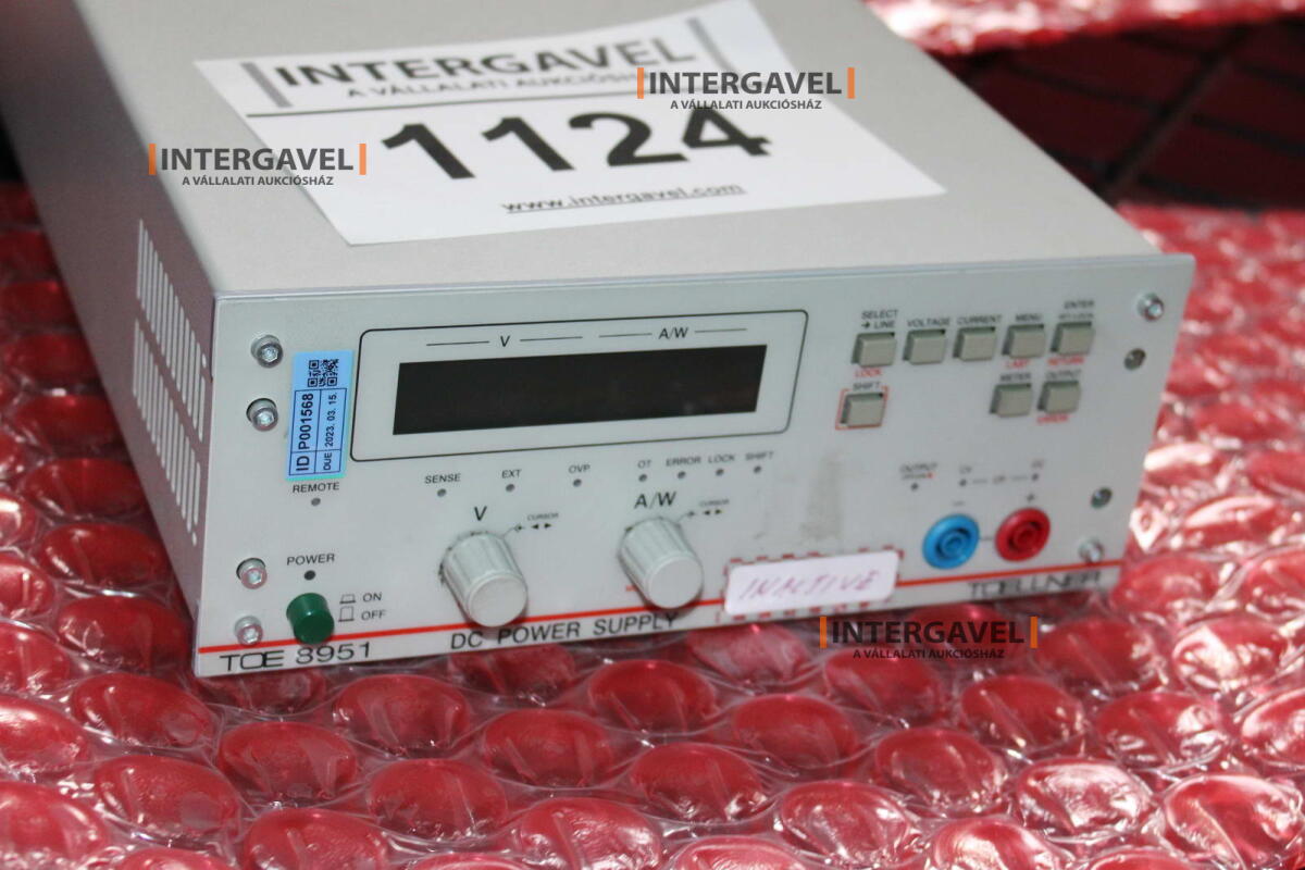 Tápegység (TCELLNER, TCE 8951) és RF terminal 3