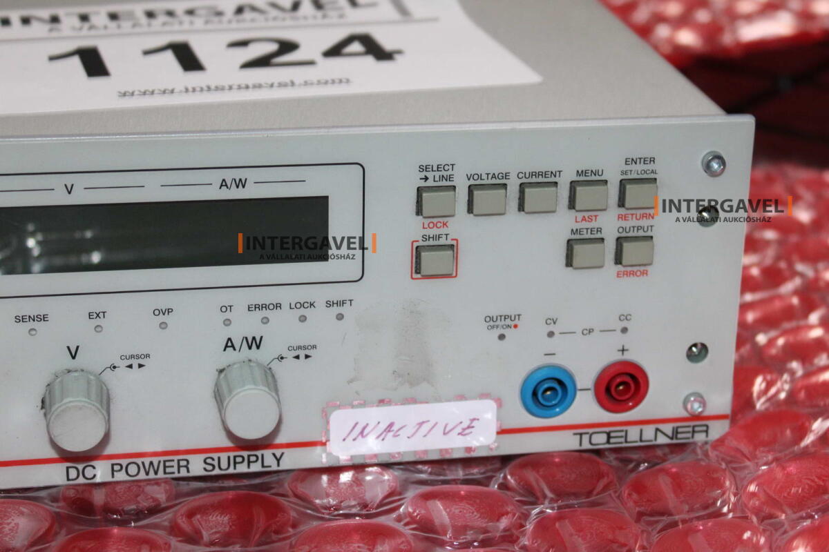 Tápegység (TCELLNER, TCE 8951) és RF terminal 5