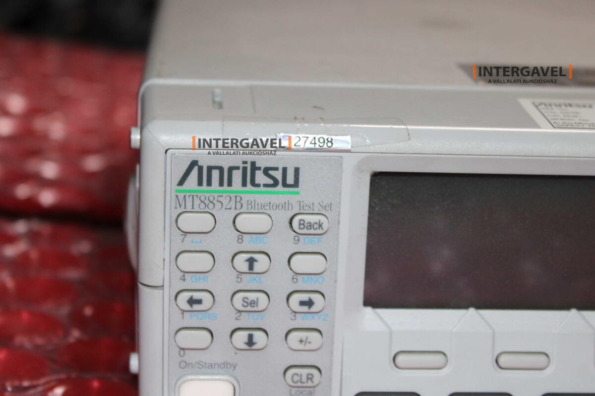 Bluetooth test - Antritsu, MT8852B 2
