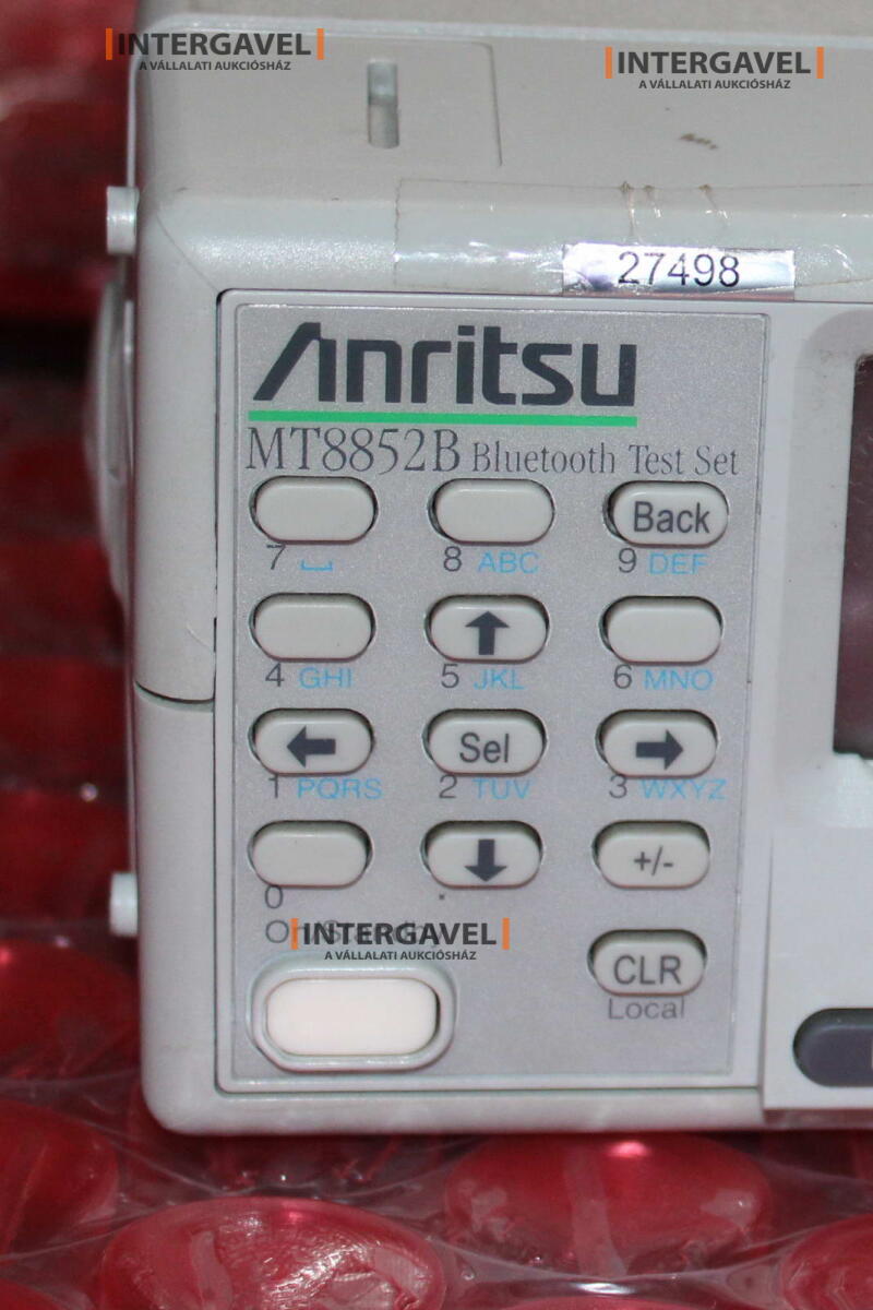 Bluetooth test - Antritsu, MT8852B 3