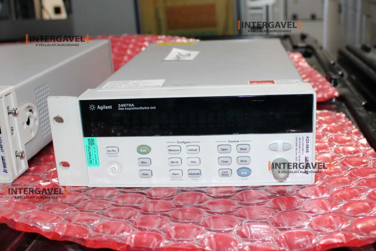 Adatgyűjtő/kapcsoló - Agilent, 34970A