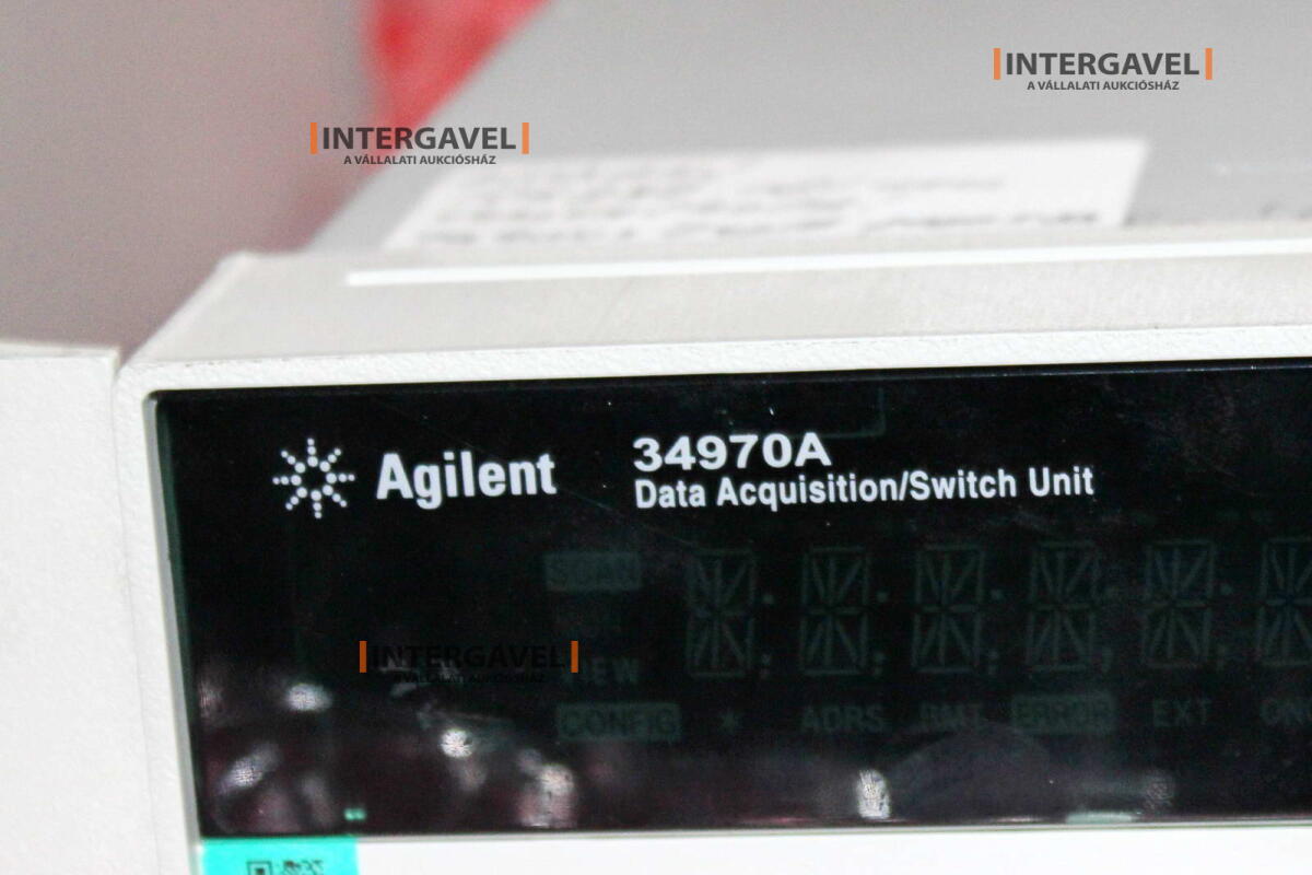 Adatgyűjtő/kapcsoló - Agilent, 34970A 2