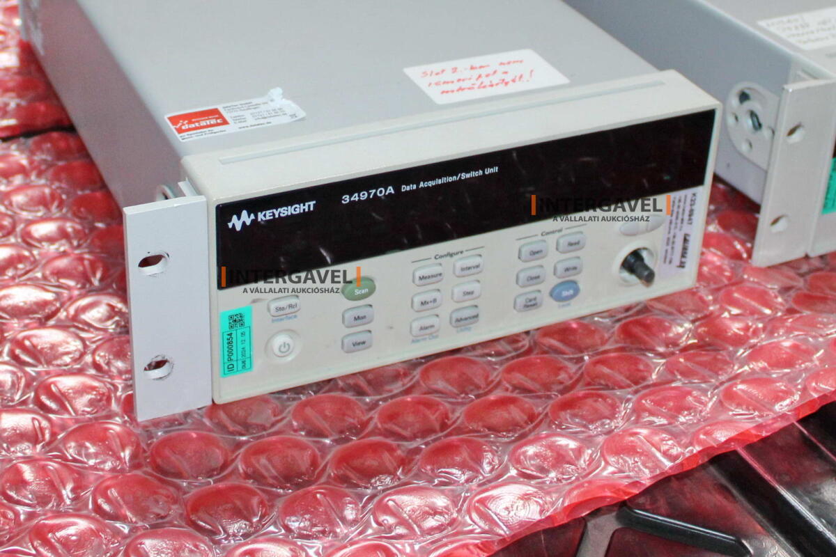 Adatgyűjtő/kapcsoló - Agilent, 34970A 3