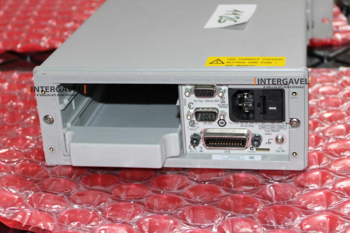 Adatgyűjtő/kapcsoló - Agilent, 34970A 6