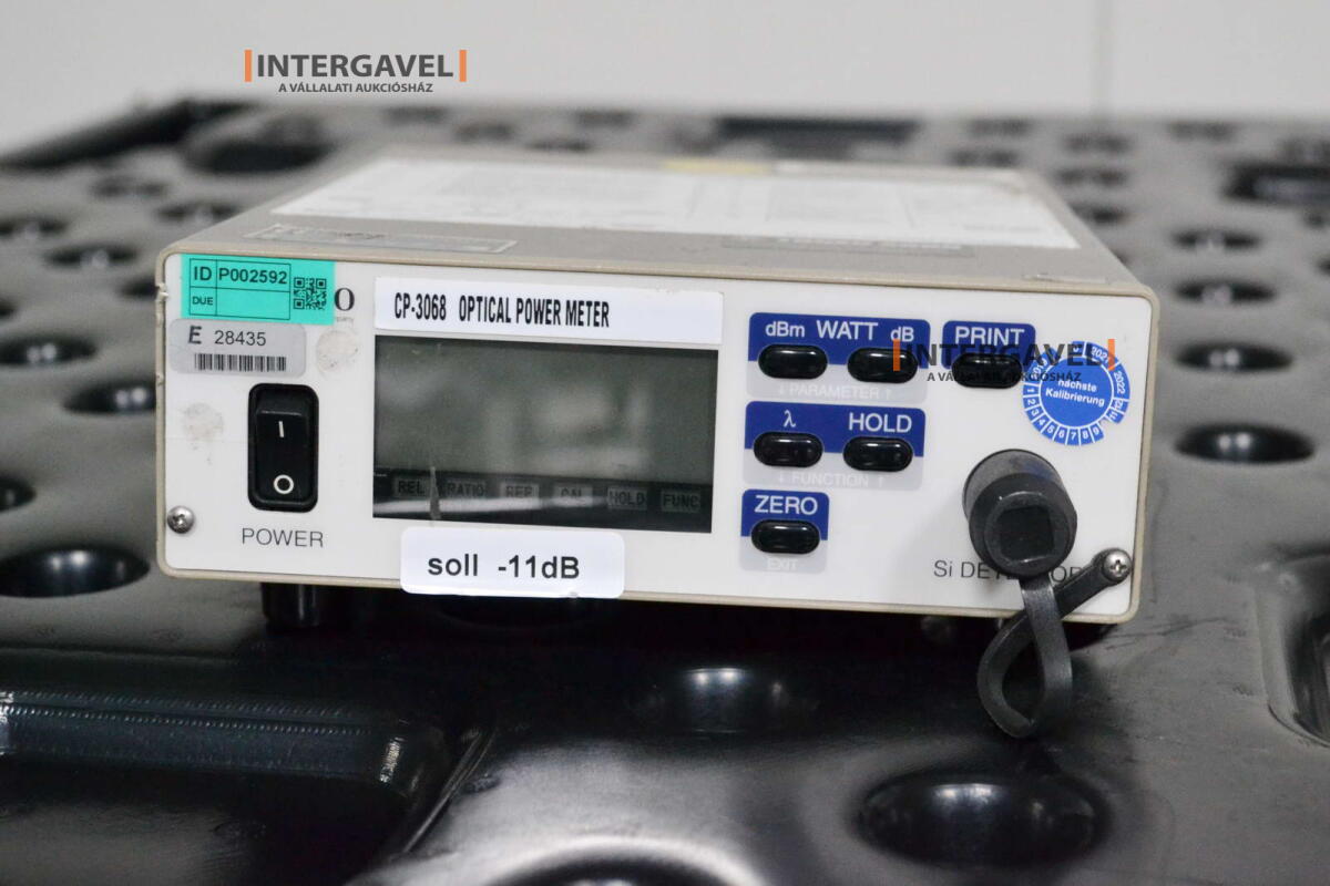 Teljesítménymérő és egyéb műszerek