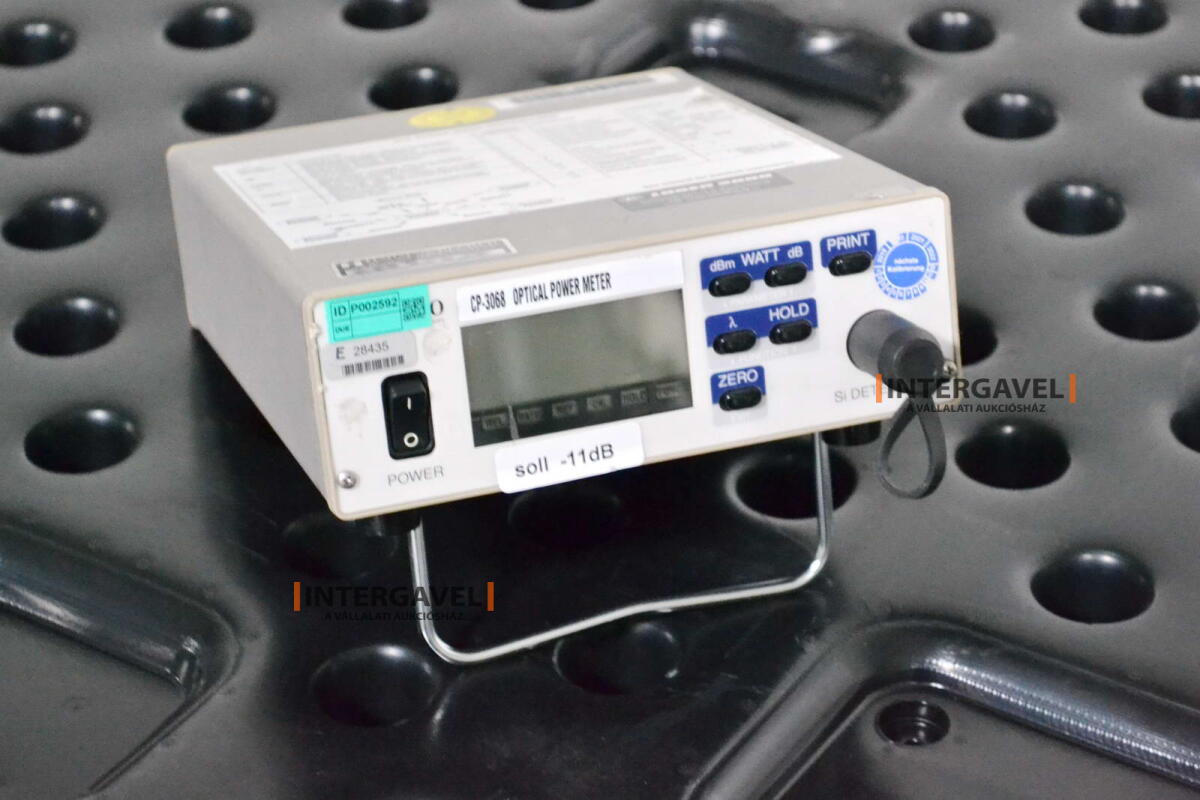 Teljesítménymérő és egyéb műszerek 3