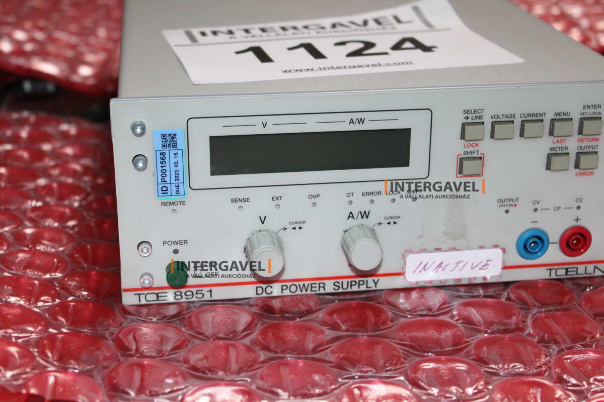 Tápegység (TCELLNER, TCE 8951) 4