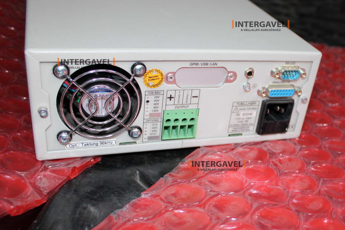 Tápegység (TCELLNER, TCE 8951) 7