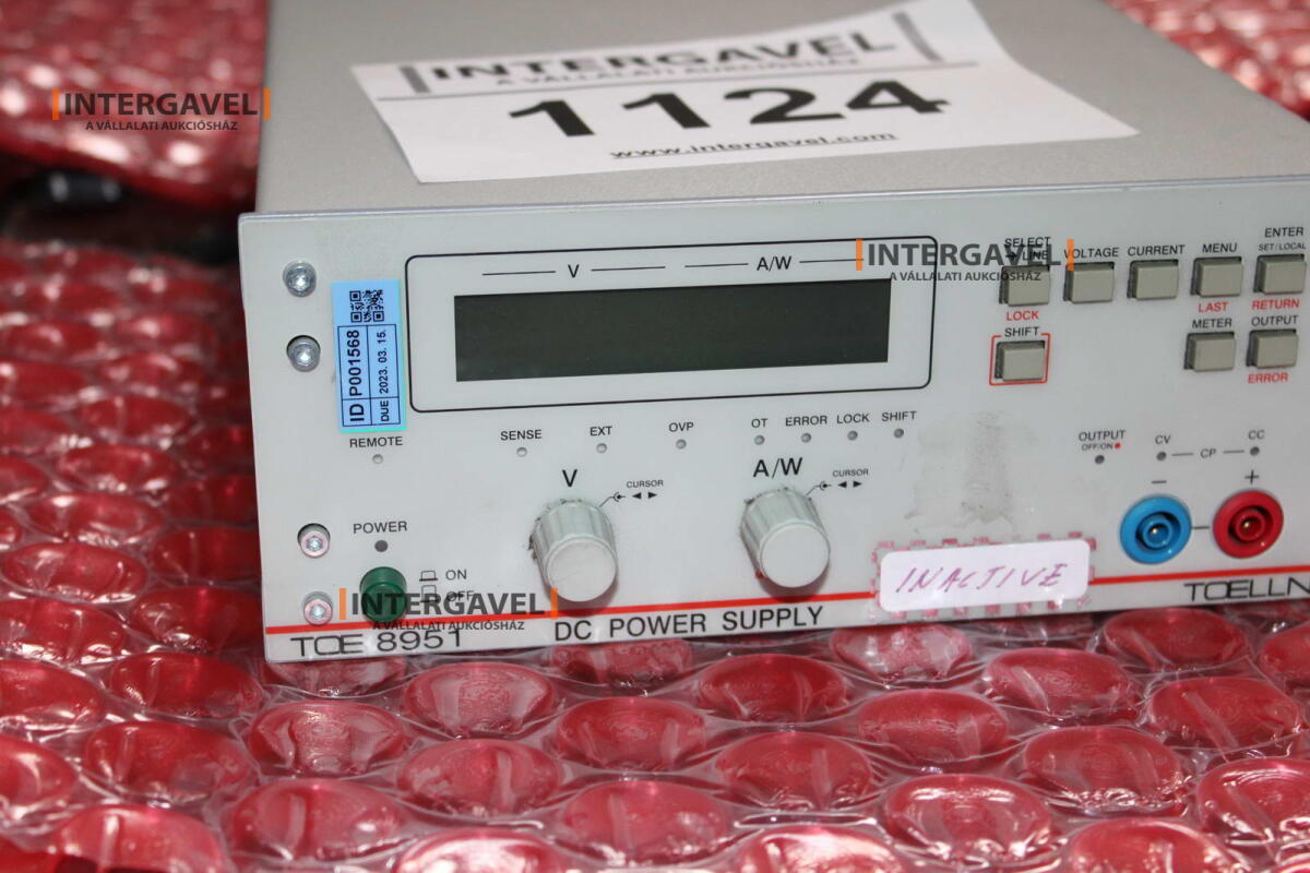 Tápegység (TCELLNER, TCE 8951) 4