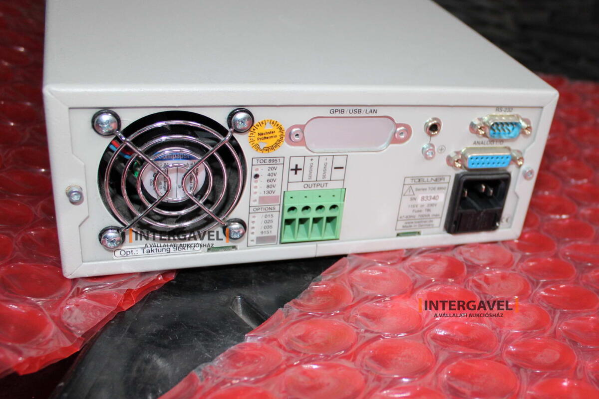 Tápegység (TCELLNER, TCE 8951) 7