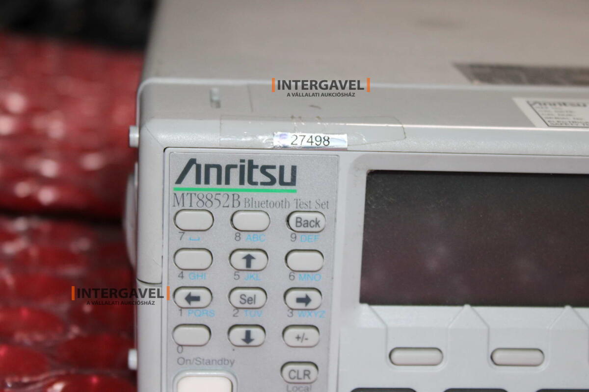 Bluetooth test - Antritsu, MT8852B 2