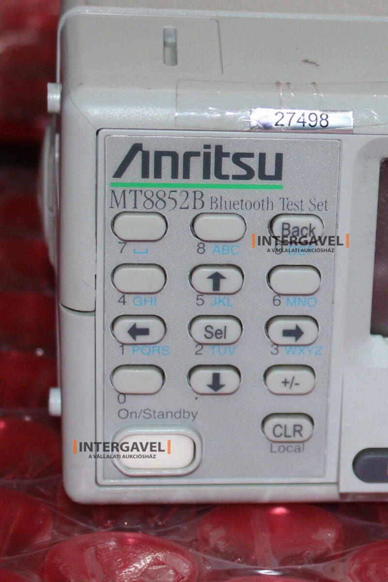 Bluetooth test - Antritsu, MT8852B 3