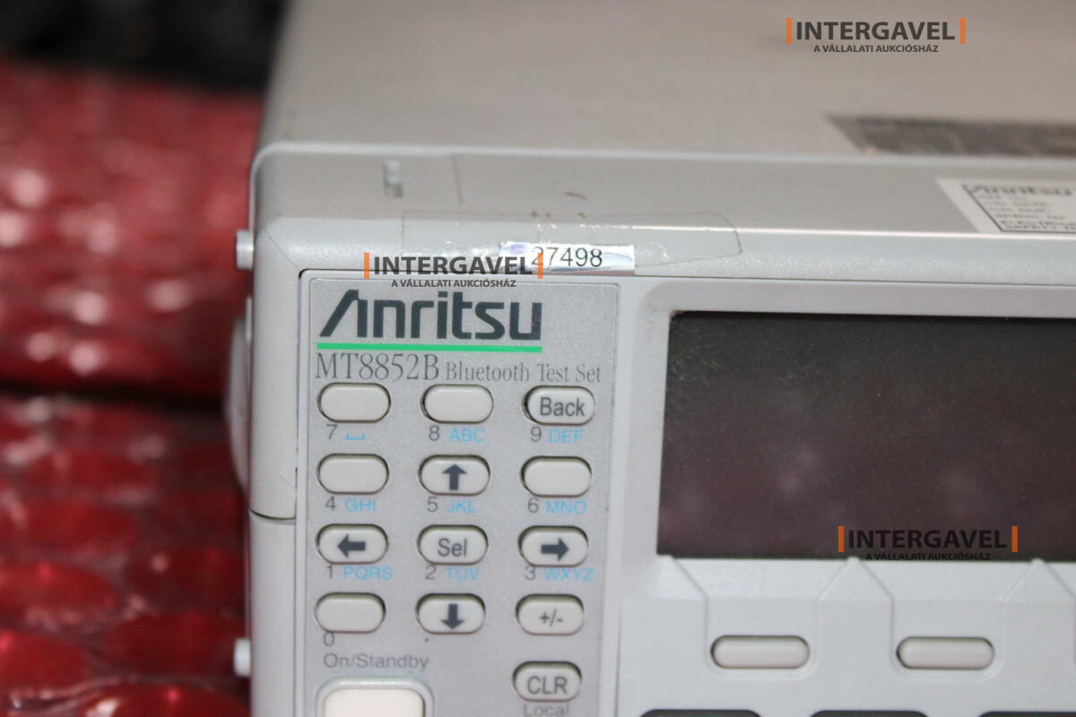 Bluetooth test - Antritsu, MT8852B 2