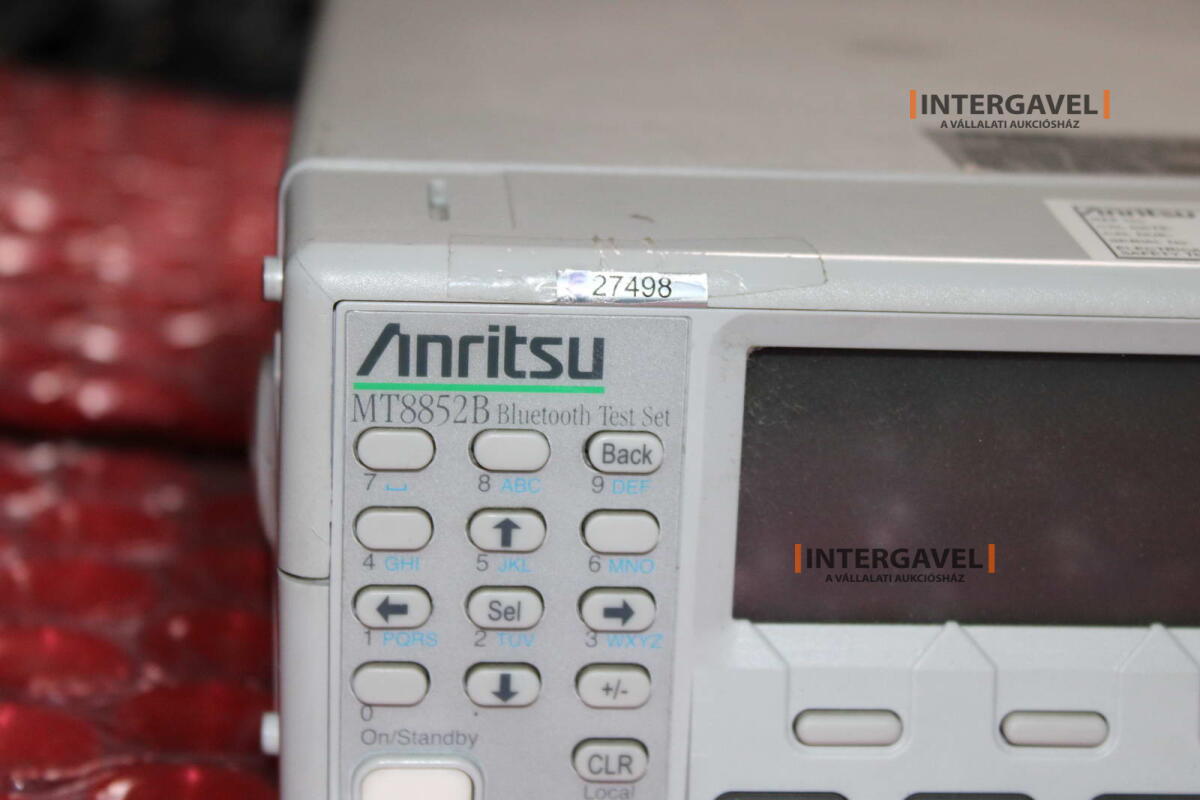 Bluetooth test - Antritsu, MT8852B 2