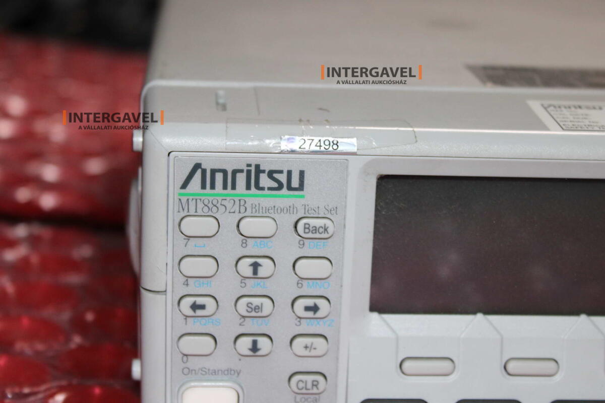 Bluetooth test - Antritsu, MT8852B 2