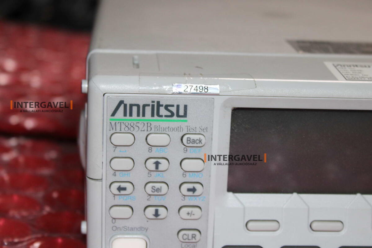 Bluetooth test - Antritsu, MT8852B 2