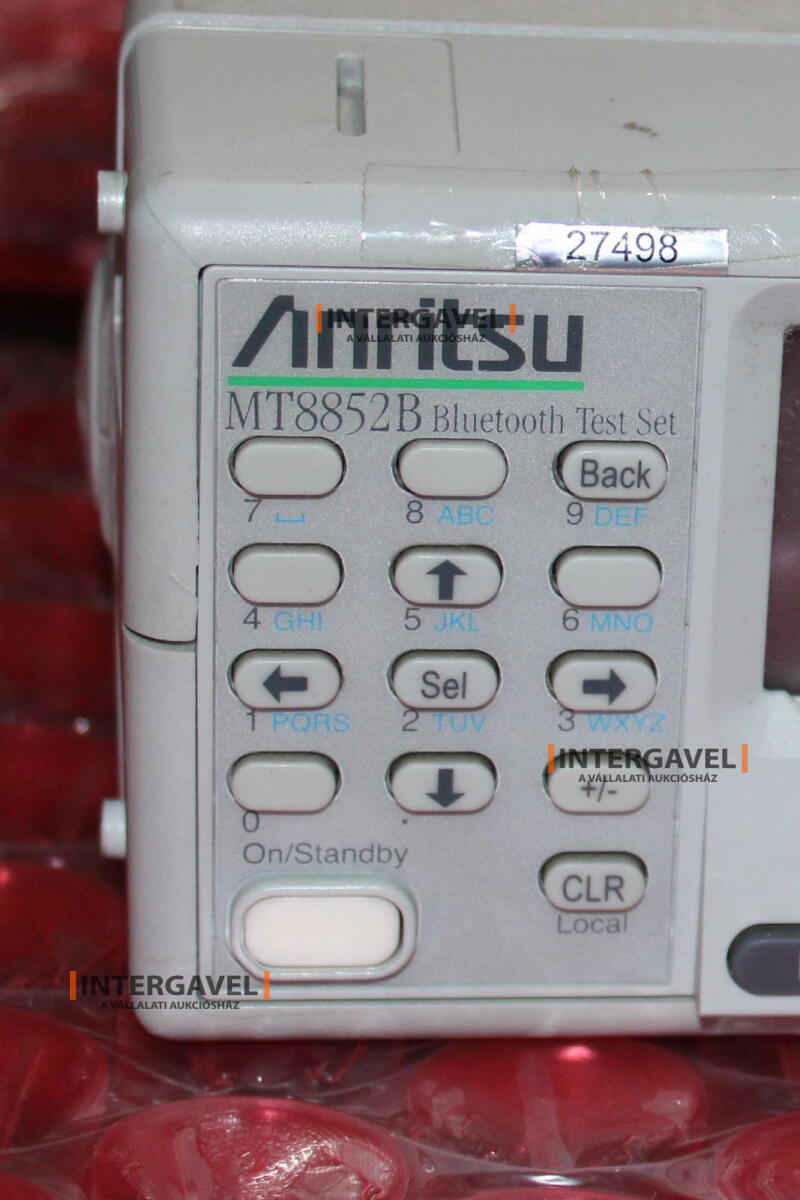 Bluetooth test - Antritsu, MT8852B 3