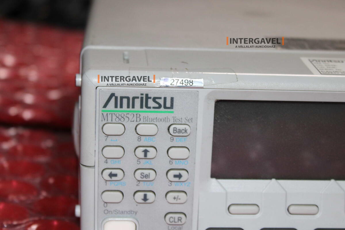 Bluetooth test - Antritsu, MT8852B 2
