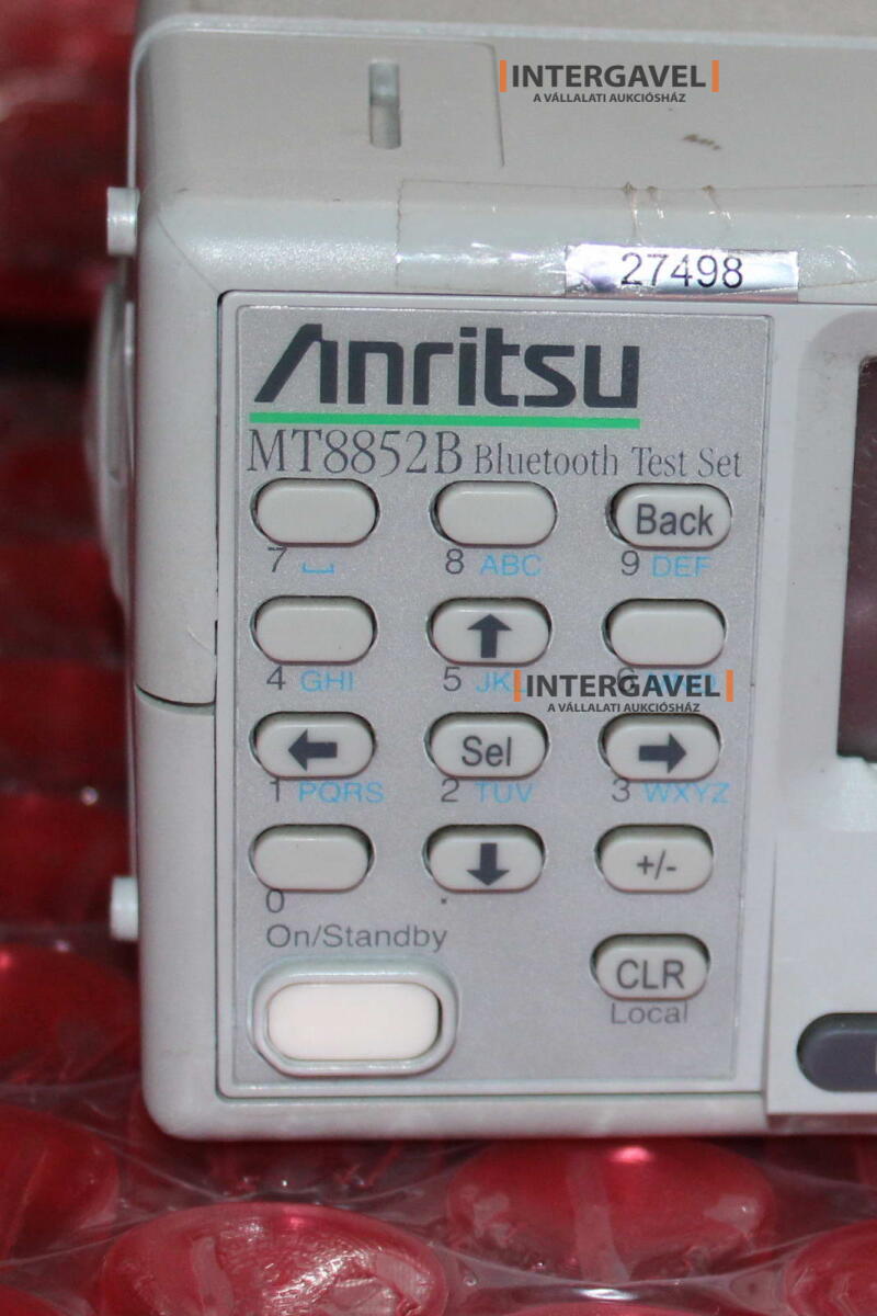 Bluetooth test - Antritsu, MT8852B 3