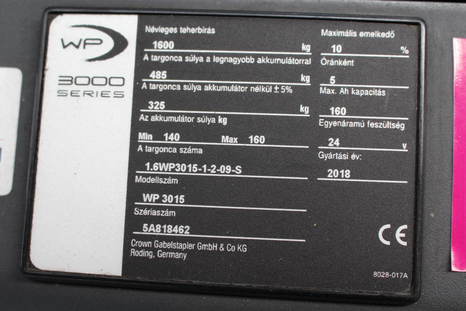 Elektromos raklapemelő 2