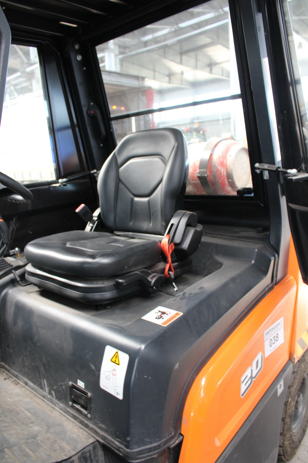 Homlokvillás targonca (gázos) 6