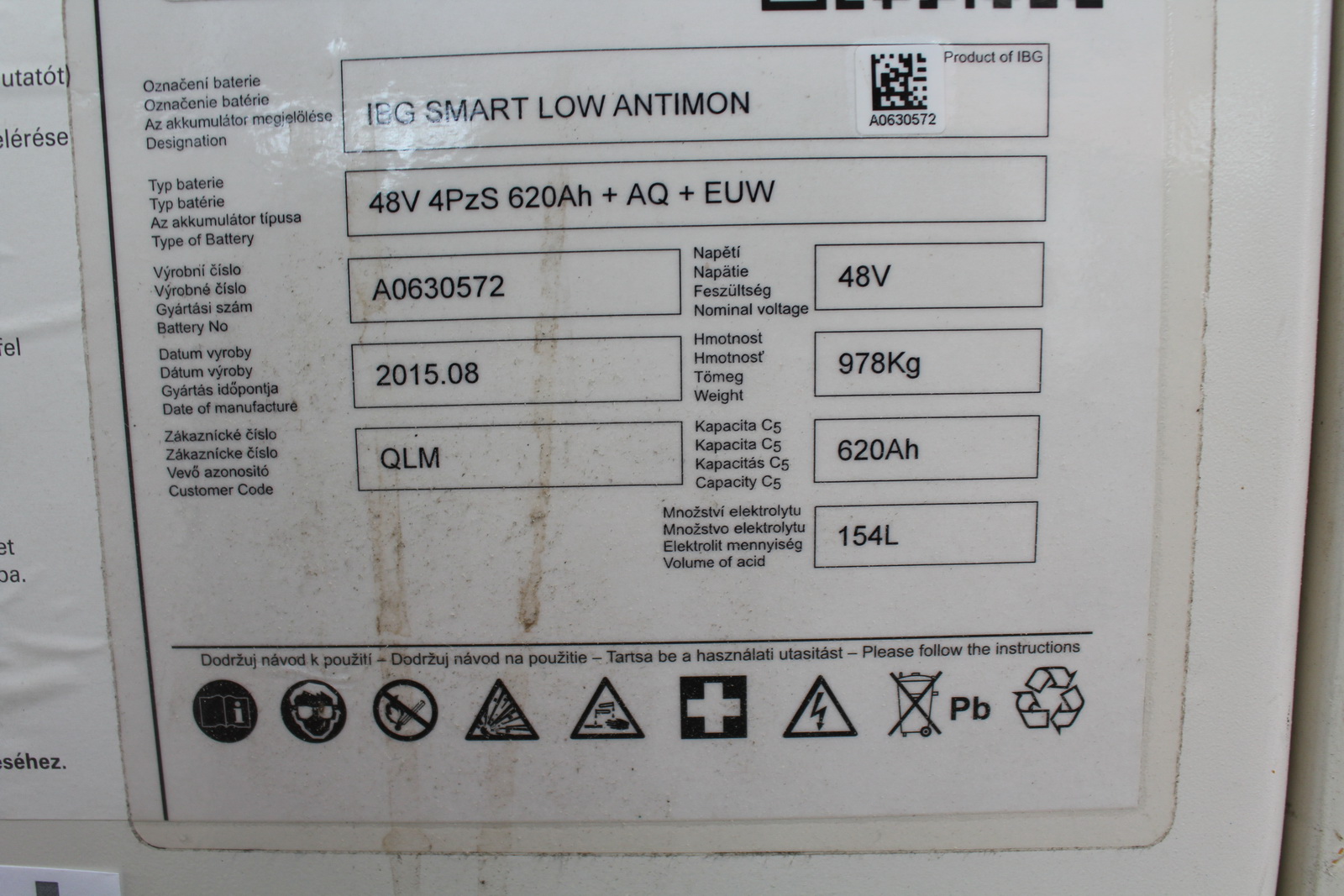 Targonca akkumulátor 2