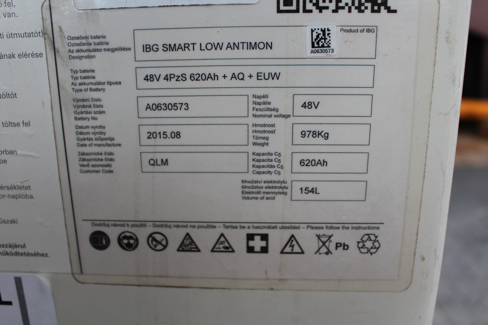 Targonca akkumulátor 2