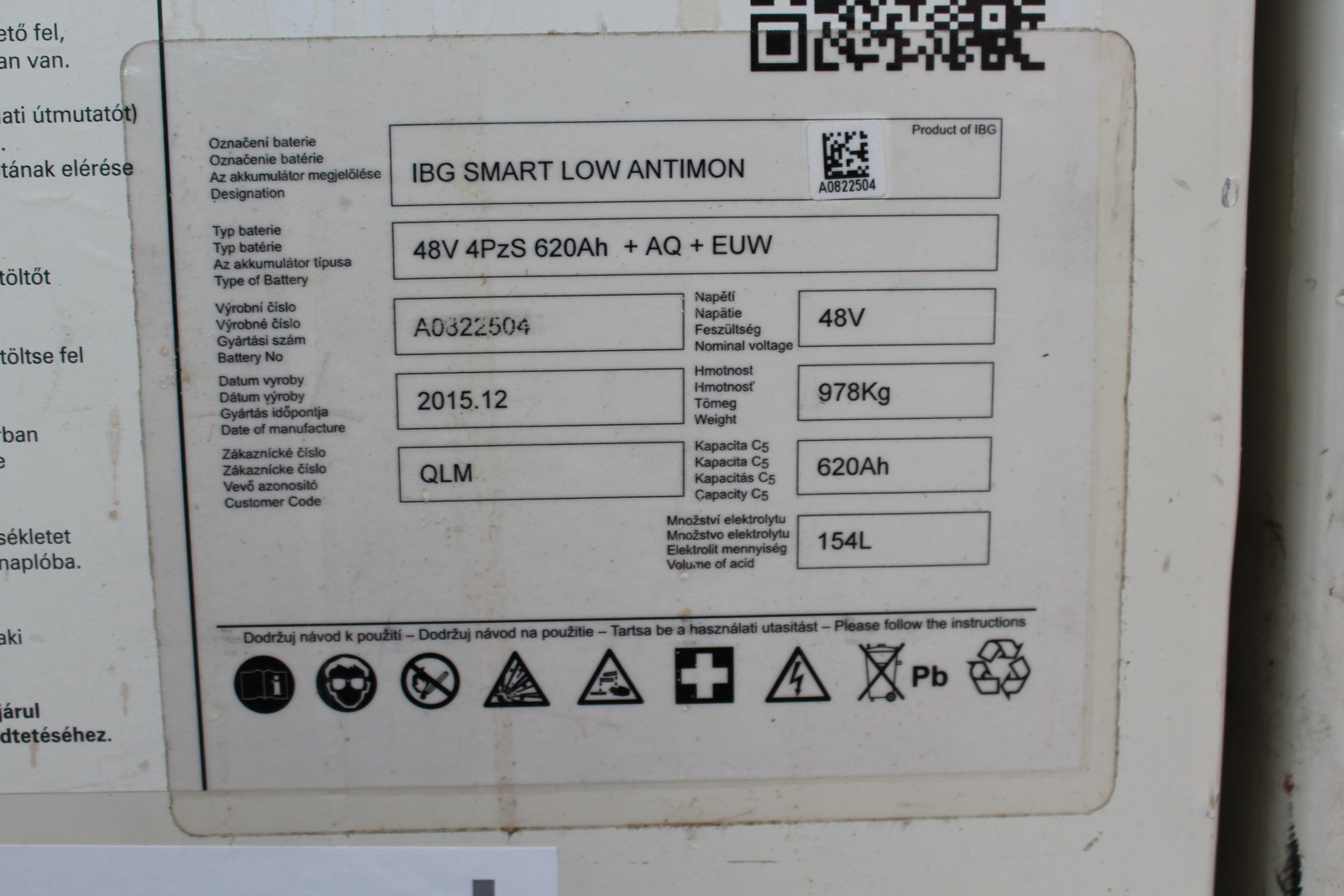 Targonca akkumulátor 2