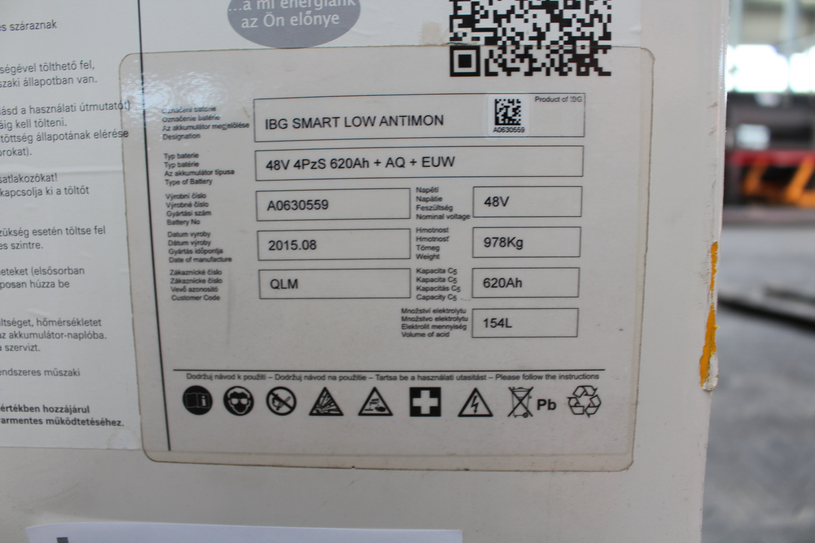 Targonca akkumulátor 2