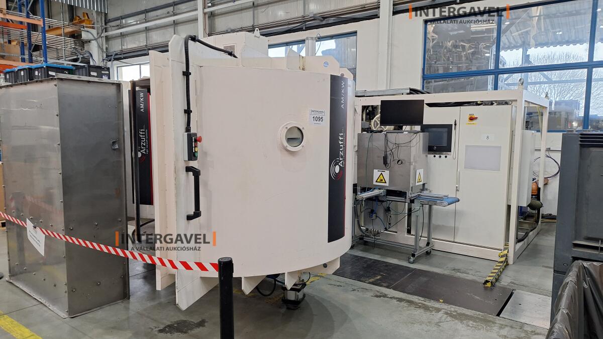 Felületkezelő gép és szikraforgácsoló aukciója