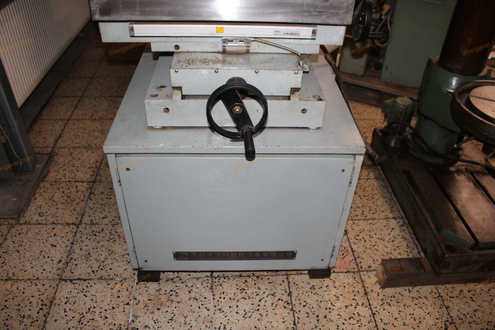 Starting spark erosion machine 8