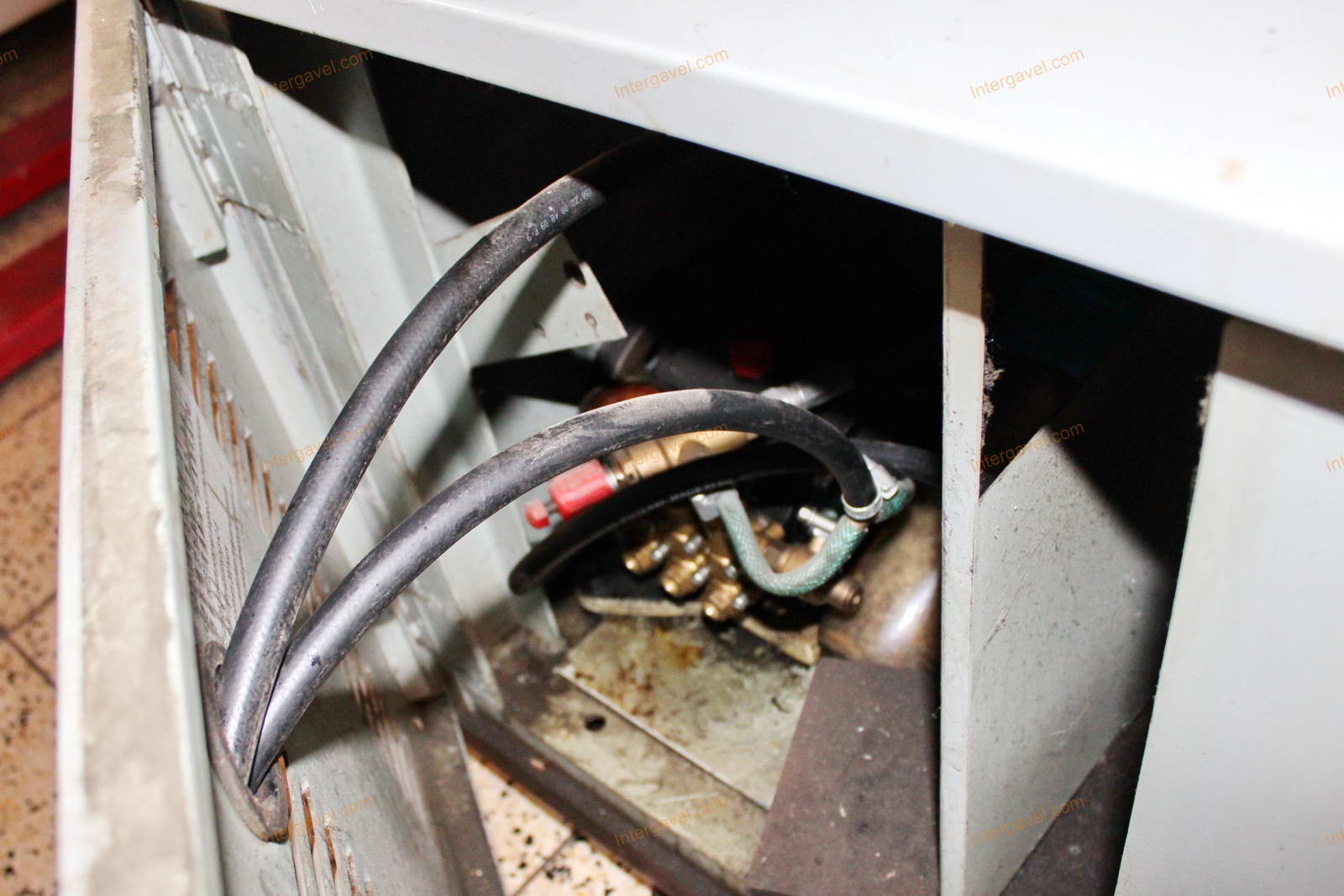 Starting spark erosion machine 13