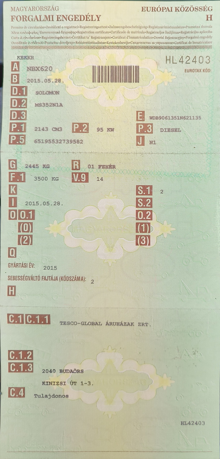 Hűtős kisteherautó 19