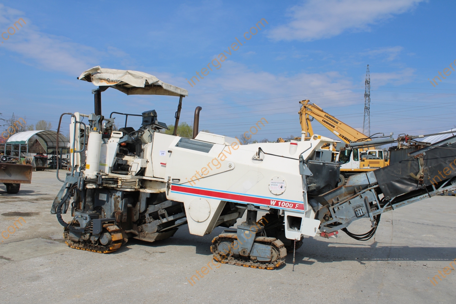 Aszfaltmaró - Wirtgen 