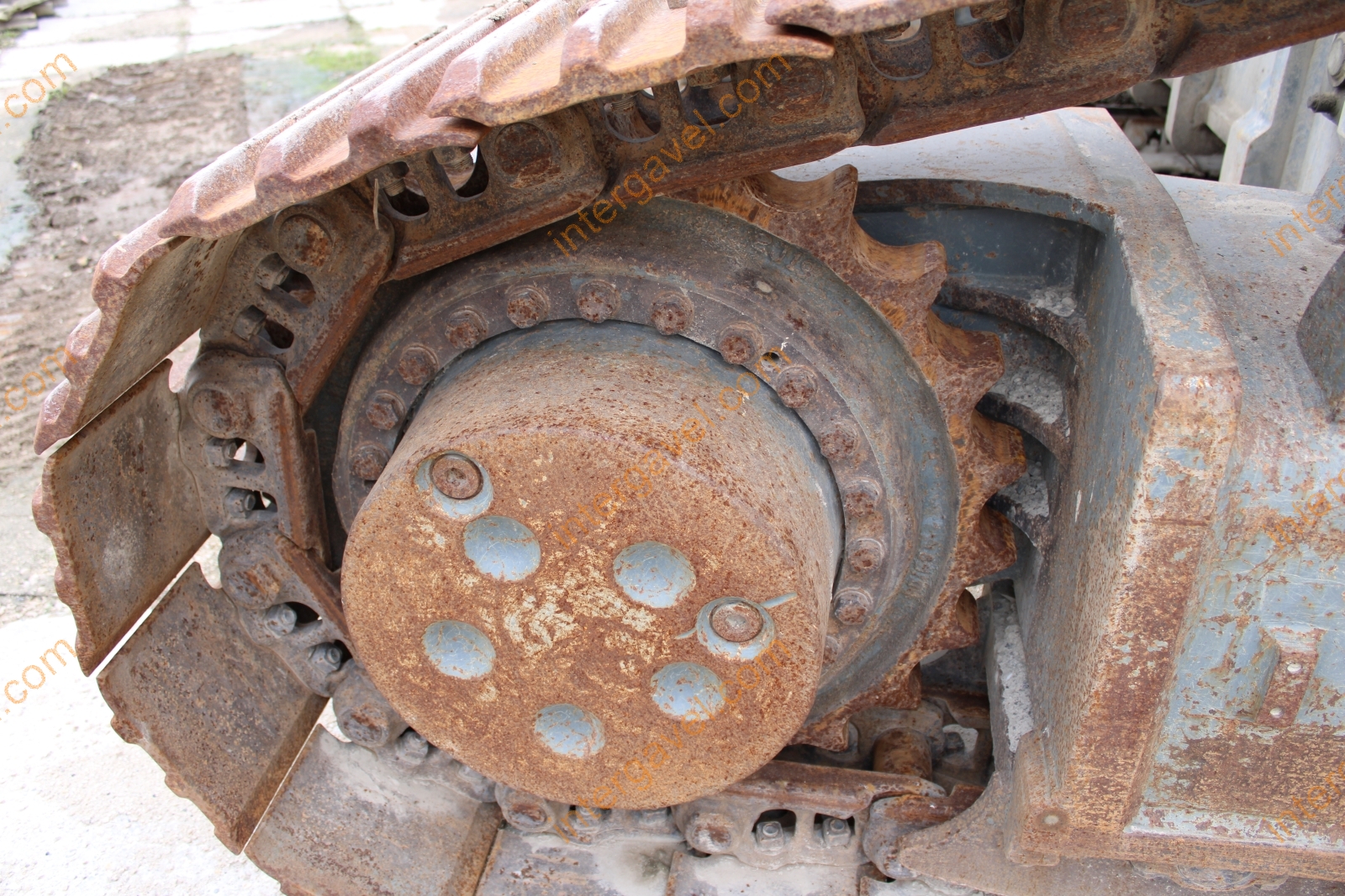 Hosszúgémű lánctalpas kotró – Liebherr 38