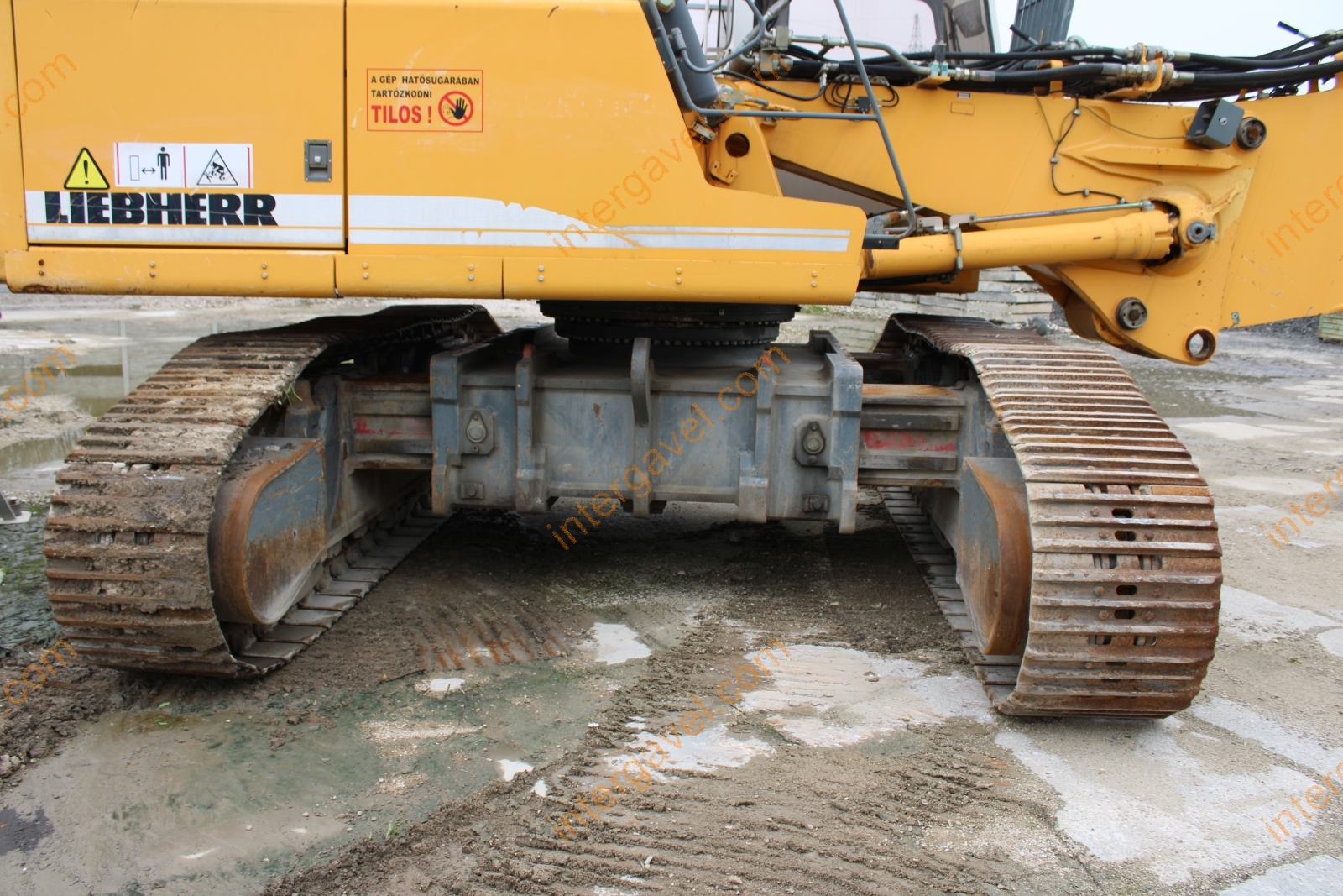 Hosszúgémű lánctalpas kotró – Liebherr 41