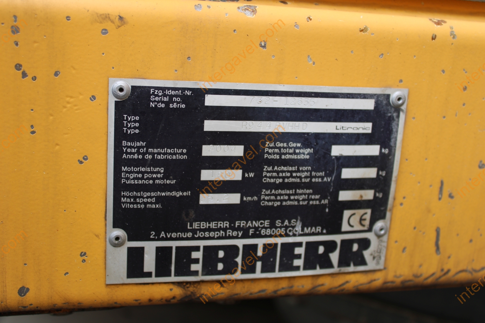Hosszúgémű lánctalpas kotró – Liebherr 44