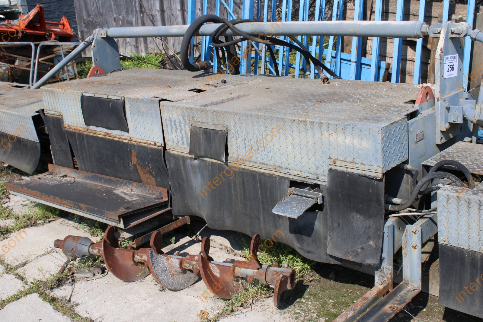 Aszfalt finiser pad és szélesítő 3