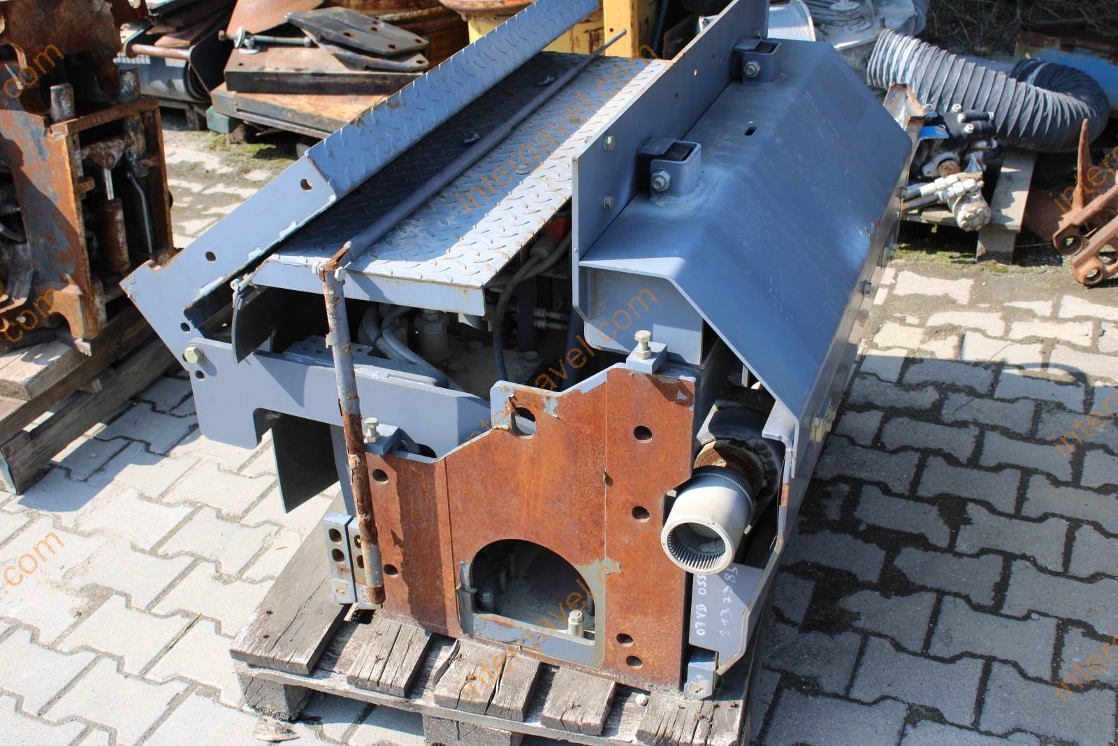 Aszfalt finiser pad és szélesítő 12