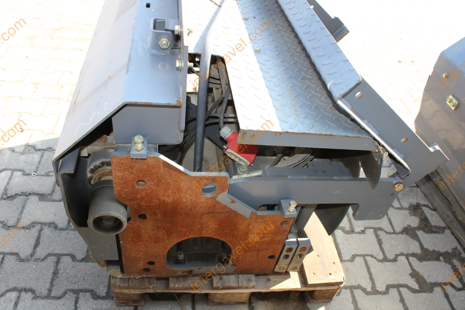 Aszfalt finiser pad és szélesítő 15