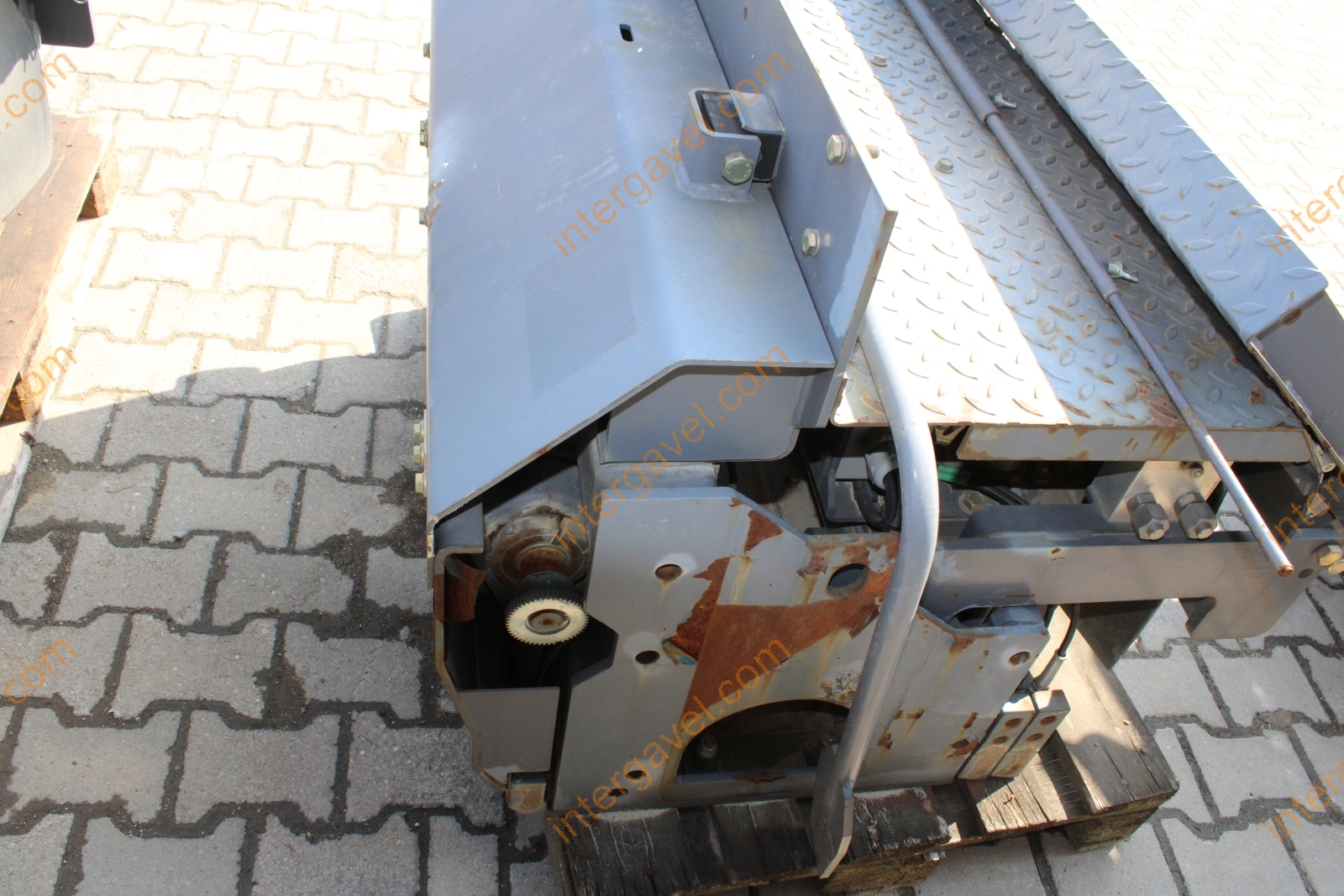 Aszfalt finiser pad és szélesítő 17