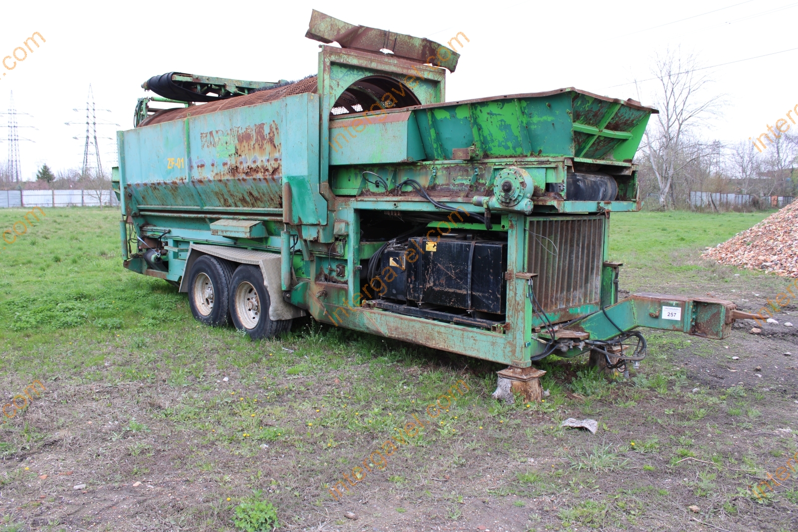 Alkatrész - Mustang Komptech dobrosta