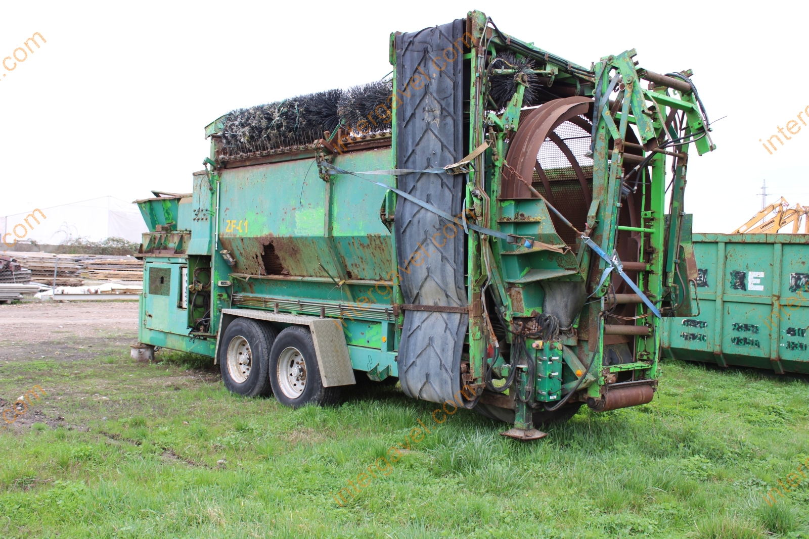 Alkatrész - Mustang Komptech dobrosta 3