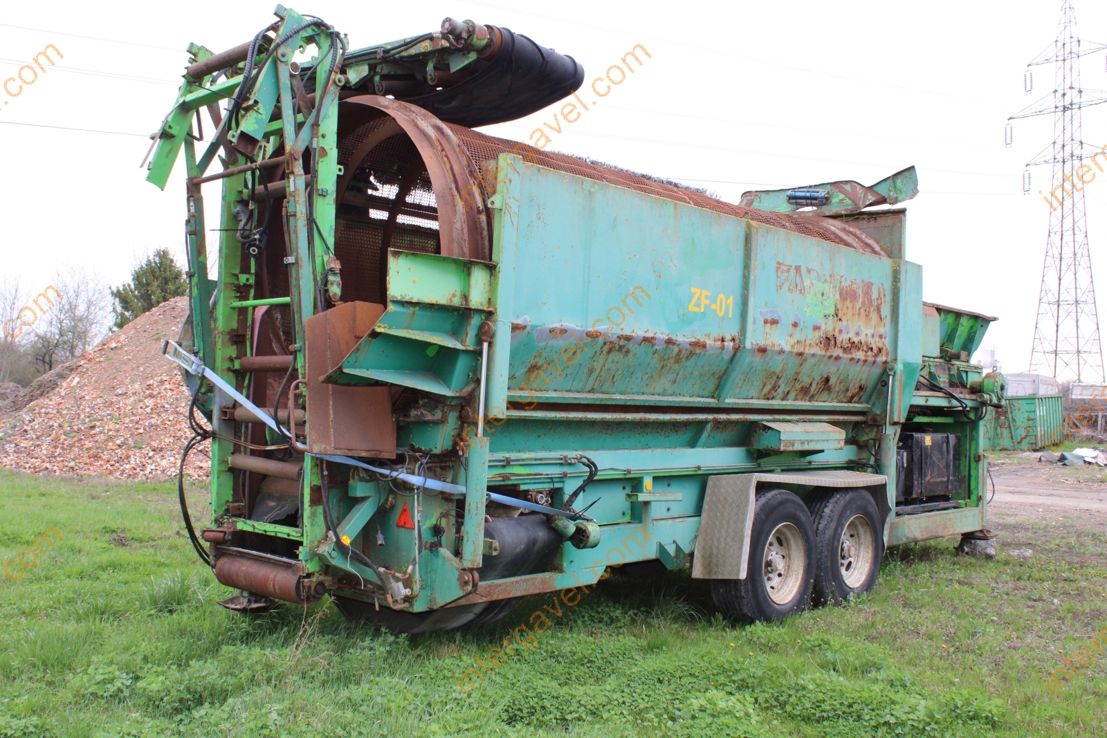 Alkatrész - Mustang Komptech dobrosta 4